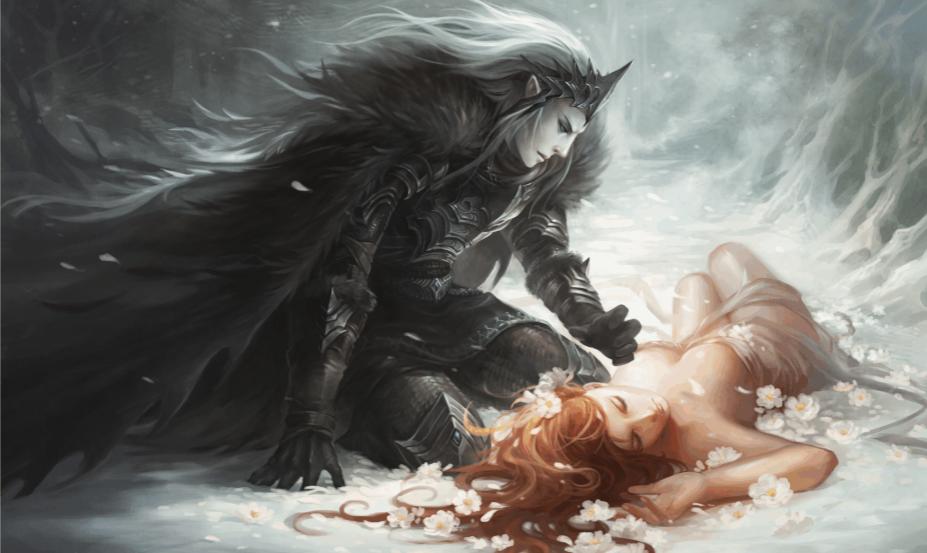 Death's Embrace Playmat