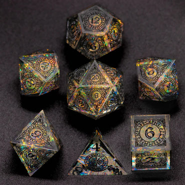 Elven Dark Magic Dice Set