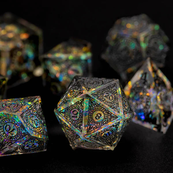 Elven Dark Magic Dice Set