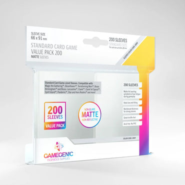 DP: Gamegenic Matte Standard Gard Game Value Pack 200
