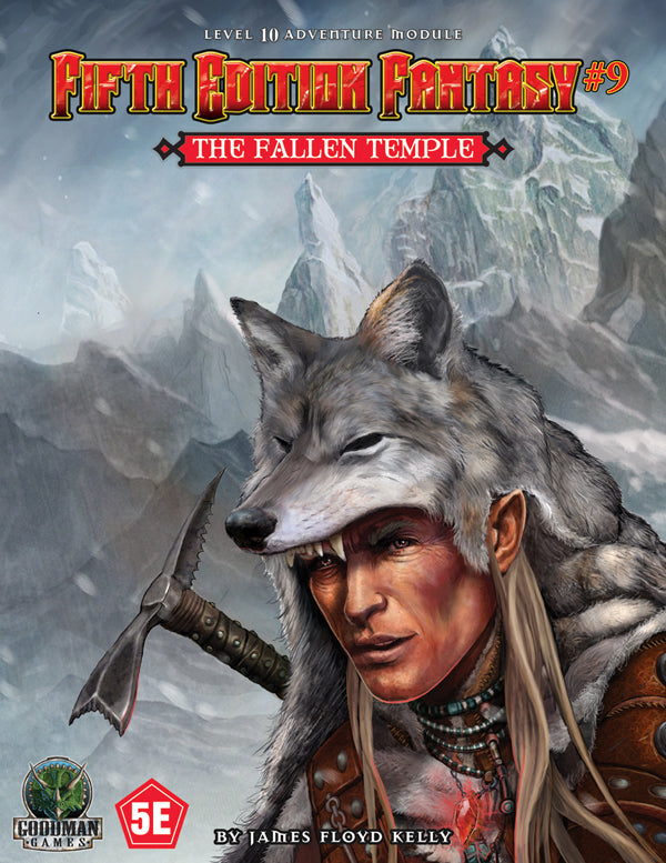 Fifth Edition Fantasy RPG: #9 The Fallen Temple