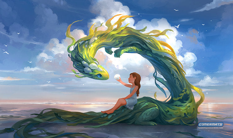Kelpie with Girl