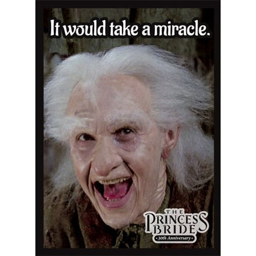 It would take a miracle