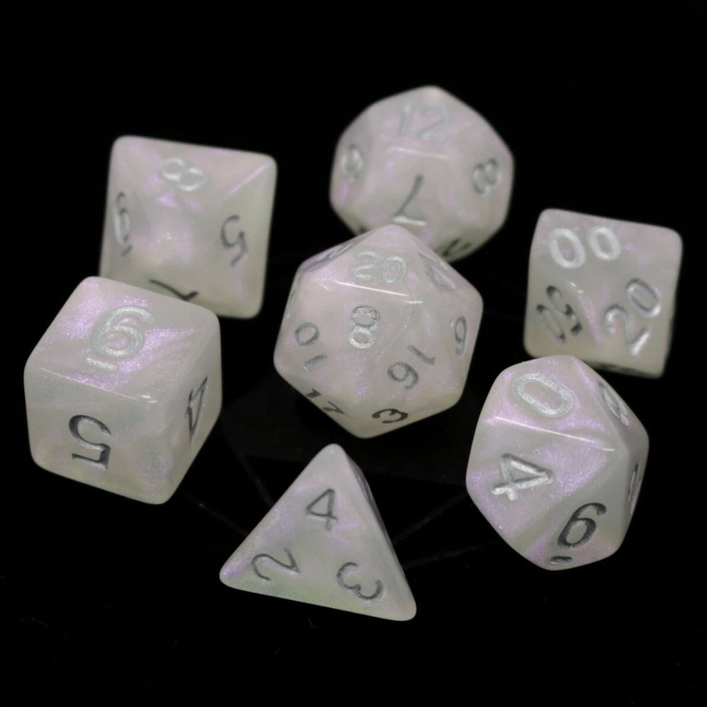 7CT RPG SET: MOONSTONE WITH SILVER