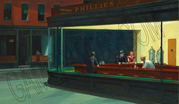 Nighthawks by Hopper