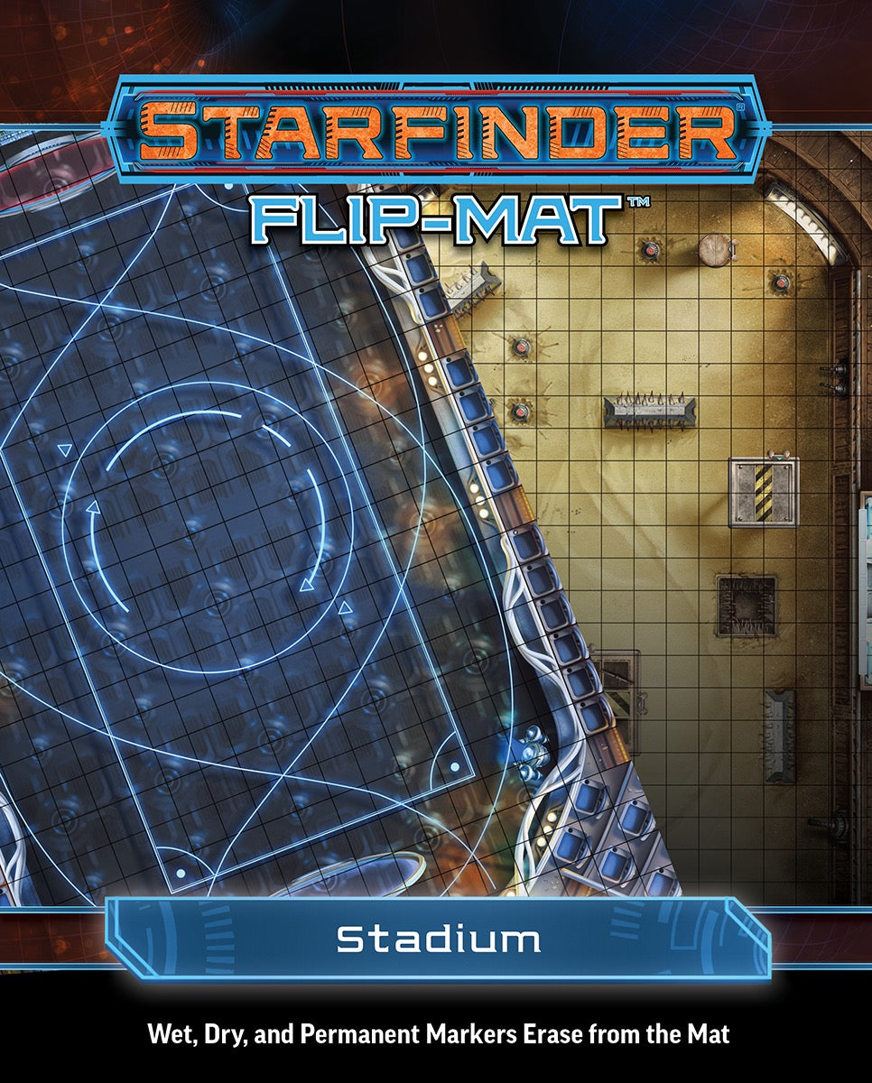 Starfinder Stadium Flip Mat | All About Games