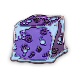 Enamel Pin - Gelatinous Cube