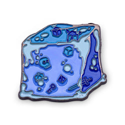 Enamel Pin - Gelatinous Cube
