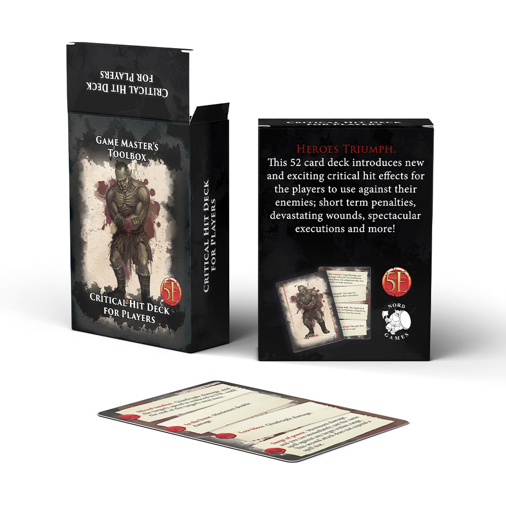 Game Masters Toolbox: Critical Hit for Player's