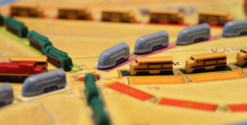 Little Plastic Train Complete Set
