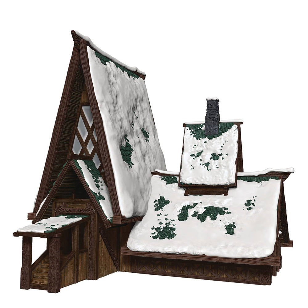 D&D: Icons of the Realms Icewind Dale The Lodge Papercraft Set