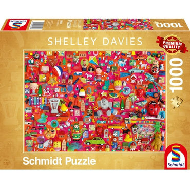 Puzzle: Shelley Davies: Vintage Toys 2021