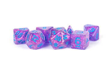7 Count Dice Flash Set: 16MM Purple