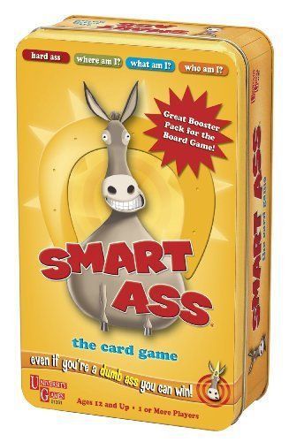 Smart Ass Card Game Tin