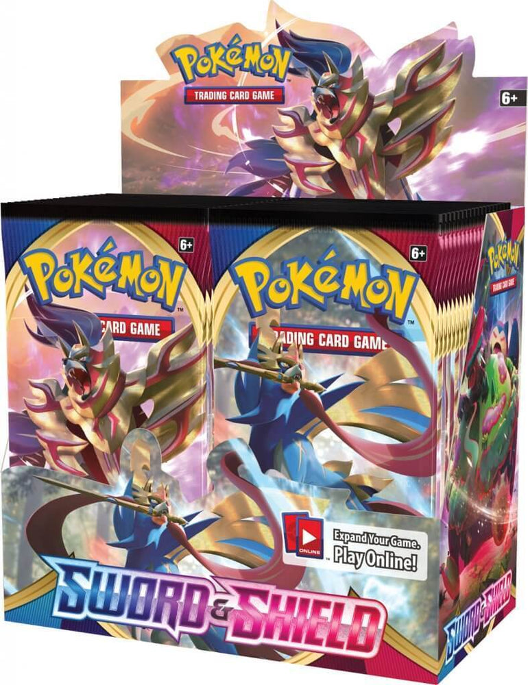 Pokemon TCG Sword and Shield Booster