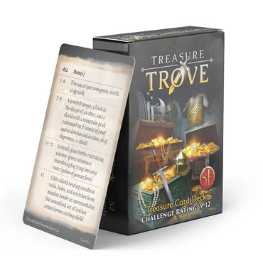 Game Master's Toolbox: Treasure Deck CR 9-12 (5E D&D Compatible)