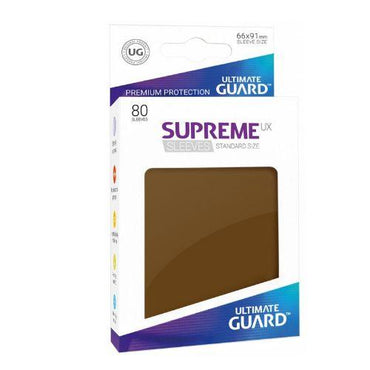 Supreme UX Sleeves Standard Size Brown (80)
