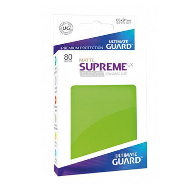 Supreme UX Sleeves Standard Size Matte - Light Green (80)