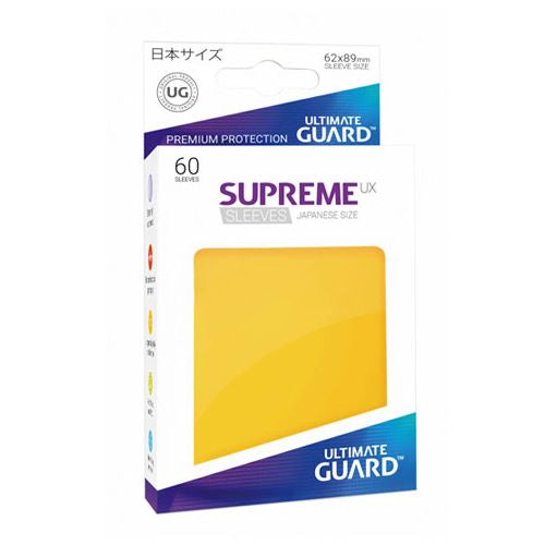 Supreme UX Sleeves Small Size Yellow (60)