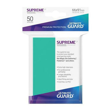 Supreme UX Sleeves - Turquoise (50CT)