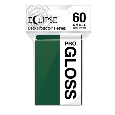 Eclipse Gloss Small Sleeves: Forest Green (60ct)