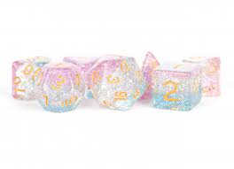 7 Count Dice Acrylic Set: 16MM Unity