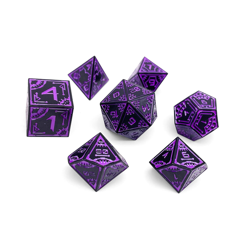 Space: Worm Hole Alloy 7 Dice Set