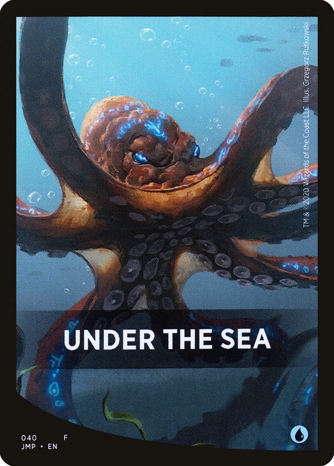 Under the Sea Theme Card [Jumpstart Front Cards] | All About Games