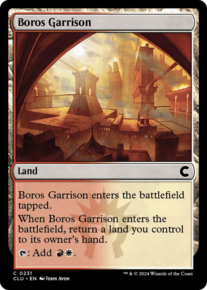 Boros Garrison [Ravnica: Clue Edition]