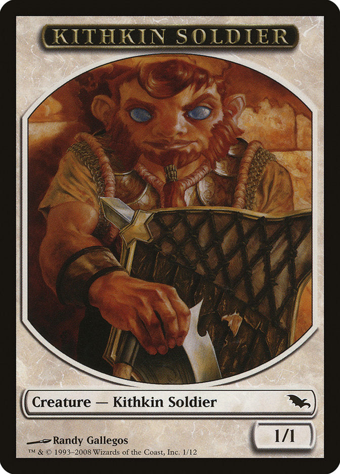 Kithkin Soldier [Shadowmoor Tokens] | All About Games