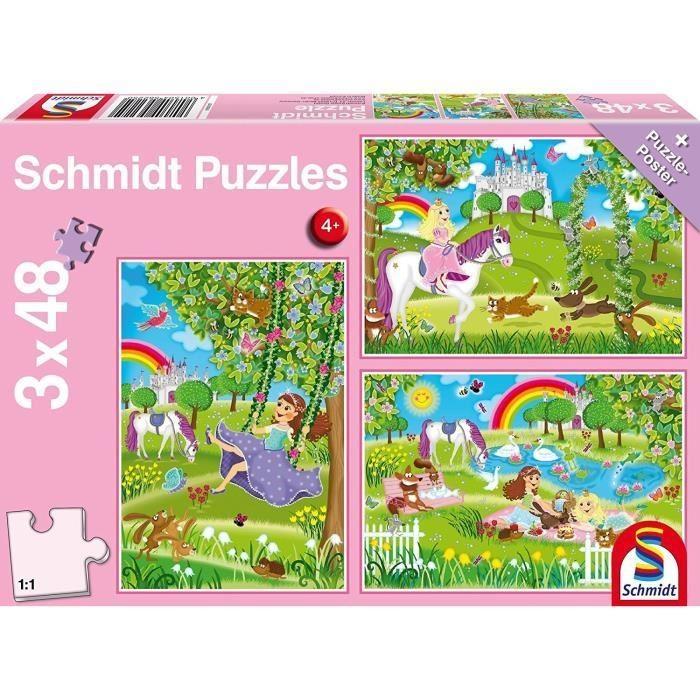Puzzle: Child 3x48 Princess in the Castle Garden