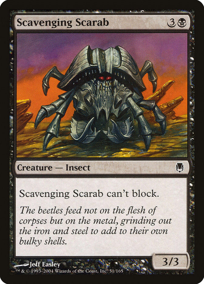 Scavenging Scarab [Darksteel] | All About Games