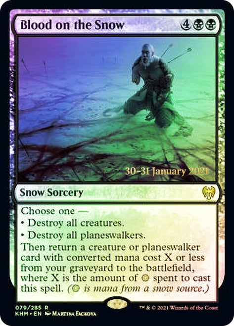 Blood on the Snow  [Kaldheim Prerelease Promos] | All About Games