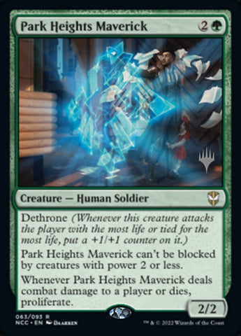 Park Heights Maverick (Promo Pack) [Streets of New Capenna Commander Promos]