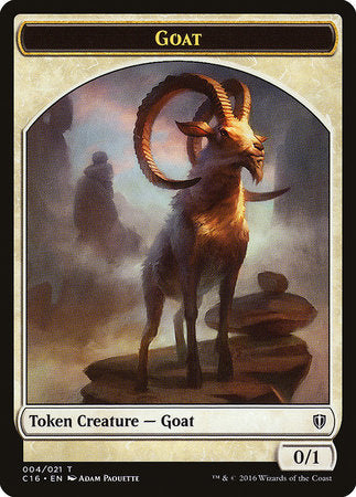 Goat // Thopter Double-sided Token [Commander 2016 Tokens] | All About Games