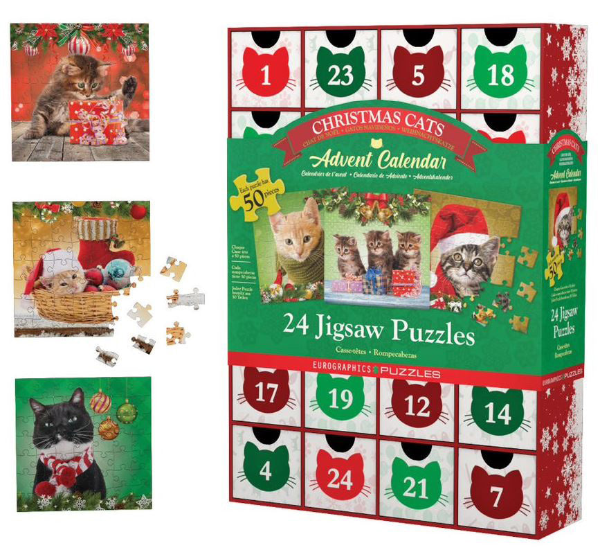 ADVENT CALENDAR CHRISTMAS CATS