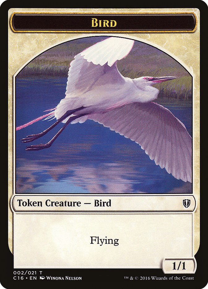 Bird (002/021) [Commander 2016 Tokens] | All About Games