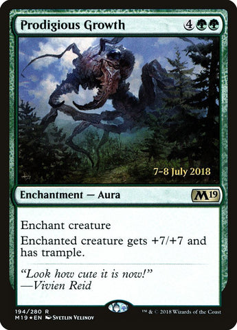 Prodigious Growth  [Core Set 2019 Prerelease Promos]