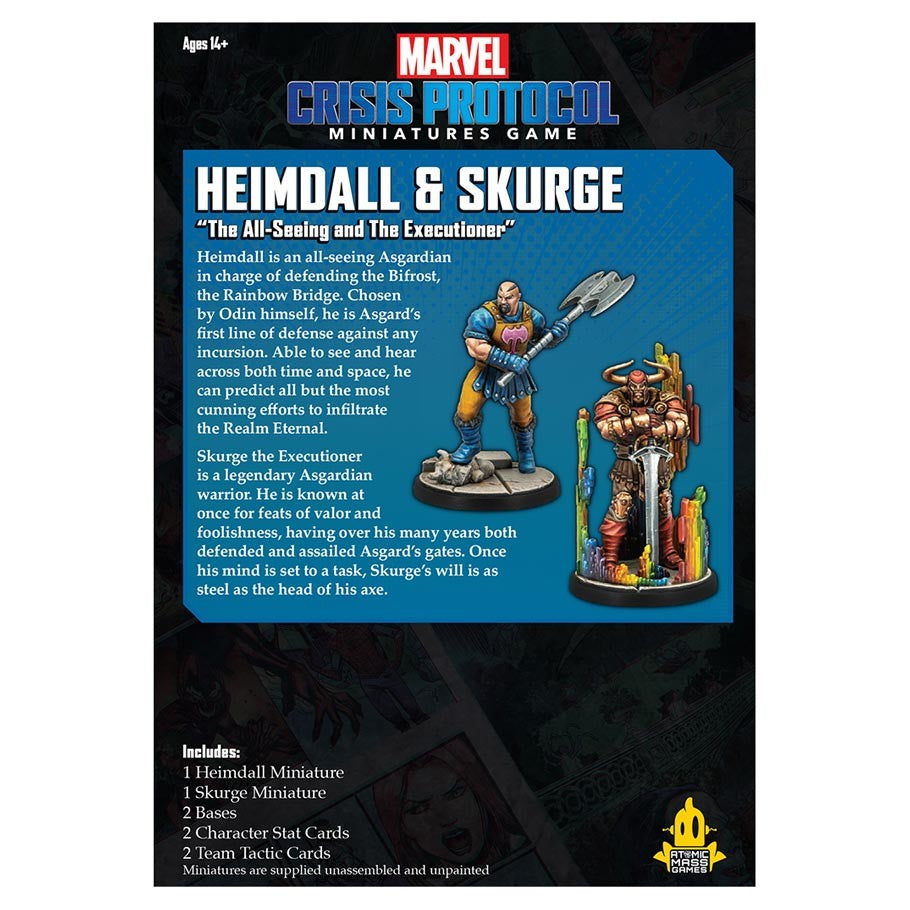 Marvel: Crisis Protocol: Heimdall and Skurge