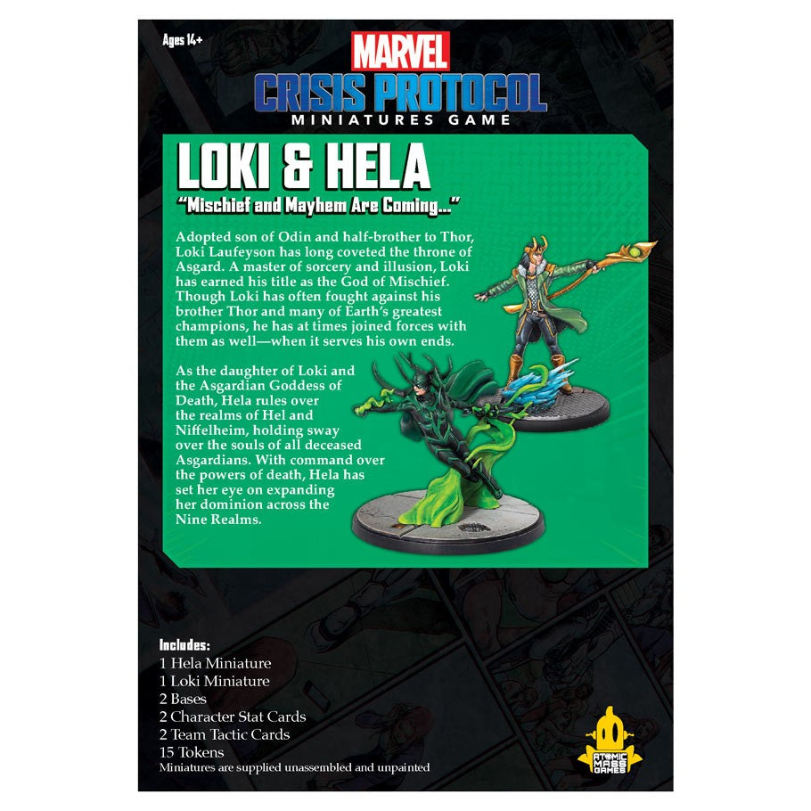 Marvel: Crisis Protocol: Loki & Hela