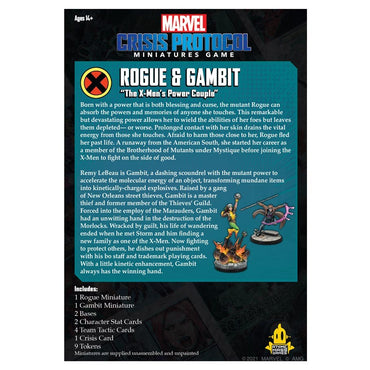 Marvel: Crisis Protocol: Rogue & Gambit