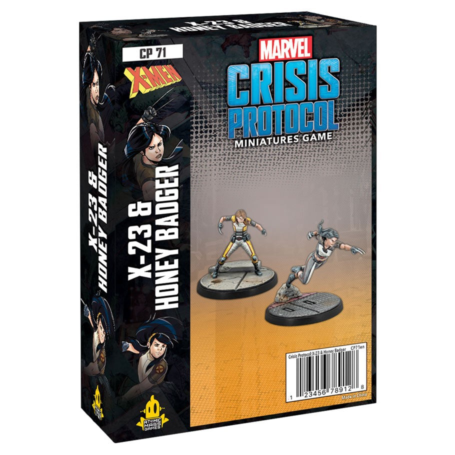 Marvel: Crisis Protocol: X-23 & Honey Badger