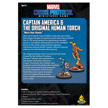 Marvel: Crisis Protocol: Captain America & Torch