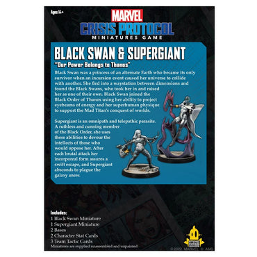 Marvel: Crisis Protocol: Black Swan & Supergiant