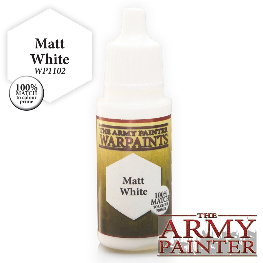 Warpaints: Matt White 18ml