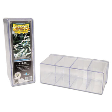 Dragon Shield Four Compartment Box – Clear
