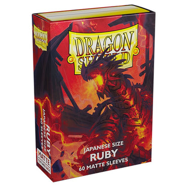 Dragon Shield: Japanese: Dual Matte Ruby (60)