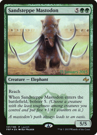 Sandsteppe Mastodon [Fate Reforged Promos] | All About Games