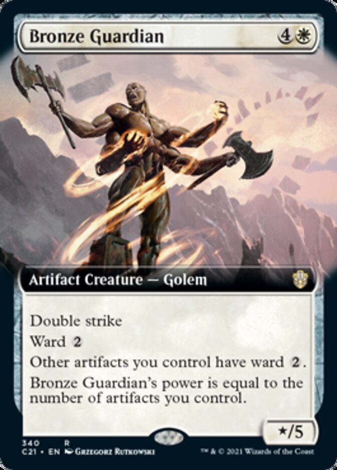 Bronze Guardian (Extended) [Commander 2021]