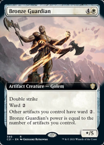 Bronze Guardian (Extended) [Commander 2021]